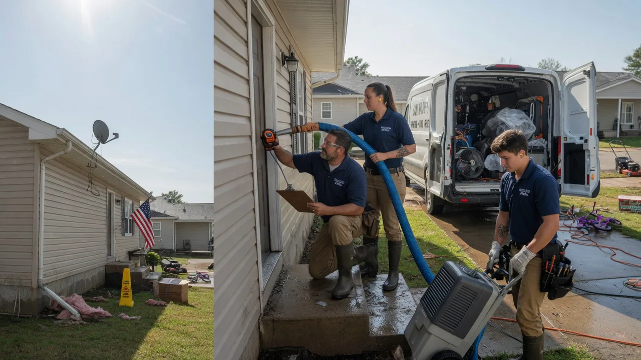 Ceiling Water Damage Restoration in Topton, PA near me